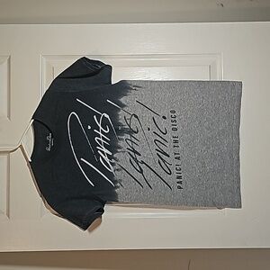 Panic! At The Disco Manhead XS Graphic Band Ombre T-Shirt